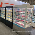 1800mm supermarket cake display showcase